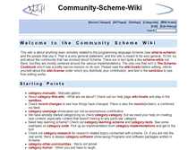 Tablet Screenshot of community.schemewiki.org